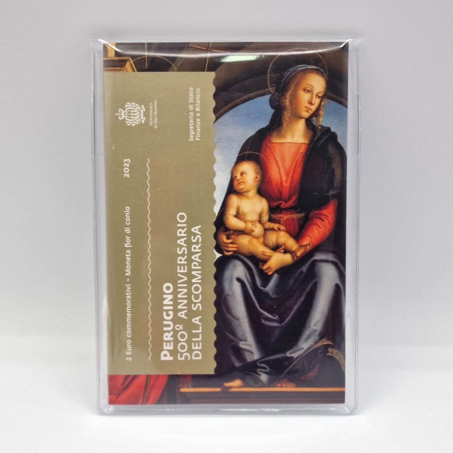 2023 Perugino - 2€ San Marino Coincard